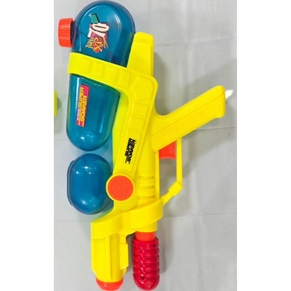 Vintage Larami Super Soaker XP 70 Air Pressure Water Blaster Toy 3127 Neon 90s